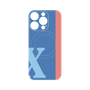プレミアムパネル with MagSafe［ オリジナル - initial color line - X blue ］