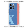 プレミアムパネル with MagSafe［ オリジナル - initial color line - X blue ］
