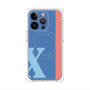 プレミアムパネル with MagSafe［ オリジナル - initial color line - X blue ］