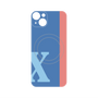 プレミアムパネル with MagSafe［ オリジナル - initial color line - X blue ］
