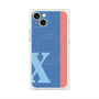 プレミアムパネル with MagSafe［ オリジナル - initial color line - X blue ］