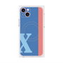 プレミアムパネル with MagSafe［ オリジナル - initial color line - X blue ］