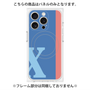 プレミアムパネル with MagSafe［ オリジナル - initial color line - X blue ］