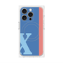 プレミアムパネル with MagSafe［ オリジナル - initial color line - X blue ］