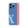 プレミアムパネル with MagSafe［ オリジナル - initial color line - X blue ］