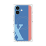 プレミアムパネル with MagSafe［ オリジナル - initial color line - X blue ］