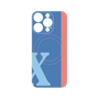 プレミアムパネル with MagSafe［ オリジナル - initial color line - X blue ］