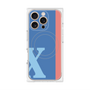 プレミアムパネル with MagSafe［ オリジナル - initial color line - X blue ］
