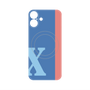 プレミアムパネル with MagSafe［ オリジナル - initial color line - X blue ］