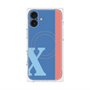 プレミアムパネル with MagSafe［ オリジナル - initial color line - X blue ］
