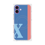 プレミアムパネル with MagSafe［ オリジナル - initial color line - X blue ］
