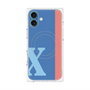 プレミアムパネル with MagSafe［ オリジナル - initial color line - X blue ］