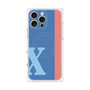 プレミアムパネル with MagSafe［ オリジナル - initial color line - X blue ］