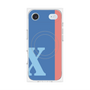 プレミアムパネル with MagSafe［ オリジナル - initial color line - X blue ］
