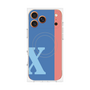 プレミアムパネル with MagSafe［ オリジナル - initial color line - X blue ］