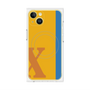 プレミアムパネル with MagSafe［ オリジナル - initial color line - X orange ］