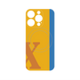 プレミアムパネル with MagSafe［ オリジナル - initial color line - X orange ］
