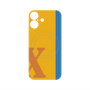 プレミアムパネル with MagSafe［ オリジナル - initial color line - X orange ］