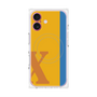 プレミアムパネル with MagSafe［ オリジナル - initial color line - X orange ］