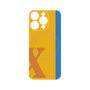 プレミアムパネル with MagSafe［ オリジナル - initial color line - X orange ］