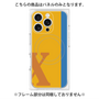 プレミアムパネル with MagSafe［ オリジナル - initial color line - X orange ］