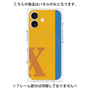 プレミアムパネル with MagSafe［ オリジナル - initial color line - X orange ］