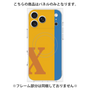プレミアムパネル with MagSafe［ オリジナル - initial color line - X orange ］
