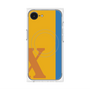 プレミアムパネル with MagSafe［ オリジナル - initial color line - X orange ］