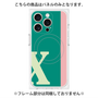 プレミアムパネル with MagSafe［ オリジナル - initial color line - X green ］