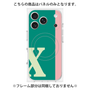 プレミアムパネル with MagSafe［ オリジナル - initial color line - X green ］