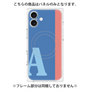 プレミアムパネル with MagSafe［ オリジナル - initial color line - A blue ］