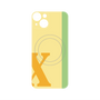 プレミアムパネル with MagSafe［ オリジナル - initial color line - X yellow ］