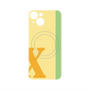 プレミアムパネル with MagSafe［ オリジナル - initial color line - X yellow ］