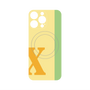 プレミアムパネル with MagSafe［ オリジナル - initial color line - X yellow ］