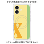 プレミアムパネル with MagSafe［ オリジナル - initial color line - X yellow ］