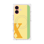 プレミアムパネル with MagSafe［ オリジナル - initial color line - X yellow ］