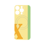 プレミアムパネル with MagSafe［ オリジナル - initial color line - X yellow ］