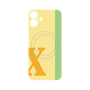 プレミアムパネル with MagSafe［ オリジナル - initial color line - X yellow ］