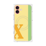 プレミアムパネル with MagSafe［ オリジナル - initial color line - X yellow ］