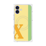 プレミアムパネル with MagSafe［ オリジナル - initial color line - X yellow ］