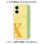 プレミアムパネル with MagSafe［ オリジナル - initial color line - X yellow ］