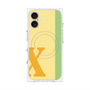 プレミアムパネル with MagSafe［ オリジナル - initial color line - X yellow ］