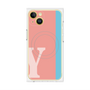 プレミアムパネル with MagSafe［ オリジナル - initial color line - Y pink ］