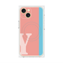 プレミアムパネル with MagSafe［ オリジナル - initial color line - Y pink ］