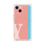 プレミアムパネル with MagSafe［ オリジナル - initial color line - Y pink ］