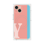 プレミアムパネル with MagSafe［ オリジナル - initial color line - Y pink ］