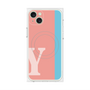プレミアムパネル with MagSafe［ オリジナル - initial color line - Y pink ］