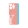 プレミアムパネル with MagSafe［ オリジナル - initial color line - Y pink ］