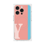 プレミアムパネル with MagSafe［ オリジナル - initial color line - Y pink ］