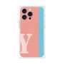 プレミアムパネル with MagSafe［ オリジナル - initial color line - Y pink ］